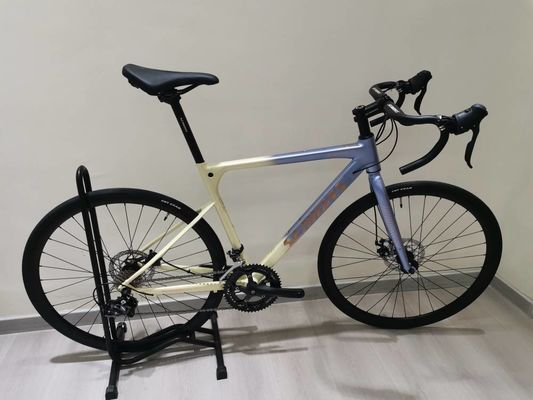 Kohlenstofffaser-Schweißrad 700C 2*9s 1*9s AL Rahmen Schöne Form AL Hub Und 10kg