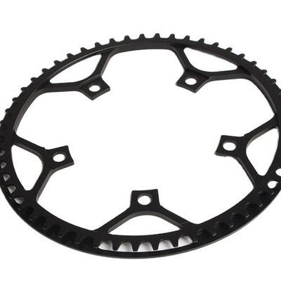 170 mm Crank 45T/47T/53T/56T/58T aus Legierung Einfachgeschwindigkeit 130BCD Klapprad-Crankset