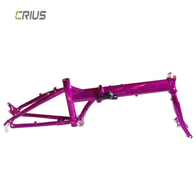 Lieferung Mini Light Weight Fold Up 14 Zoll Klappfahrrad mit Glanz Finish Legierungsrahmen