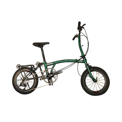 16 Zoll Crius Klapprad 349 V Bremse 8 Geschwindigkeiten 9 Geschwindigkeiten Chrom-Molybdän Stahlrahmen