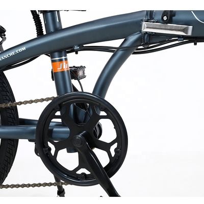 20 Zoll klappbares Elektrofahrrad 36v 6 SPEED abnehmbare Lithiumbatterie für das Radfahren im Freien