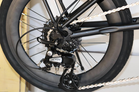 16 Zoll Crius Klapprad 349 V Bremse 8 Geschwindigkeiten 9 Geschwindigkeiten Chrom-Molybdän Stahlrahmen