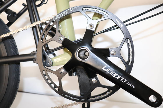 16 Zoll Crius Klapprad 349 V Bremse 8 Geschwindigkeiten 9 Geschwindigkeiten Chrom-Molybdän Stahlrahmen