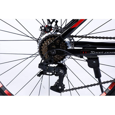 Erleben Sie das Spannende 24-Geschwindigkeits-Fett Mountainbike mit Doppelwand und großen Reifen