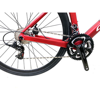 Lieferung 700*25c Carbon Road Bike mit 2x11 Speed Gears und ZOOM Hydraulic Brake