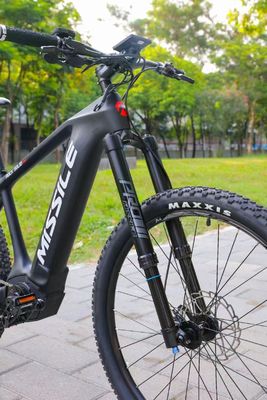 MOTINOVA E-Mountain Bikes Carbon Frame Ebike mit Bürstenlosem Motor und Maximalgeschwindigkeit 50 km/h