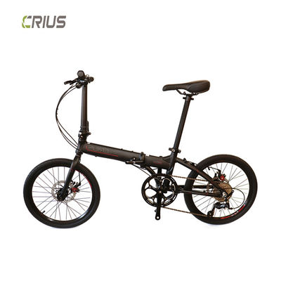 Tragbares 20" Aluminiumlegierung Faltfahrrad mit V-Bremssystem vorne und hinten