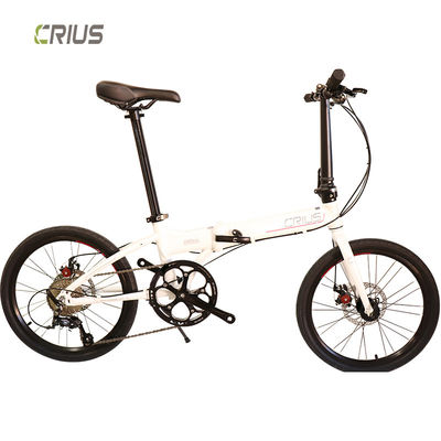 Tragbares 20" Aluminiumlegierung Faltfahrrad mit V-Bremssystem vorne und hinten