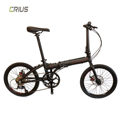 Tragbares 20" Aluminiumlegierung Faltfahrrad mit V-Bremssystem vorne und hinten