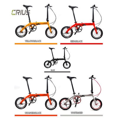 Crius 14-Zoll-Smart-Leichtbau-Faltfahrräder für Erwachsene