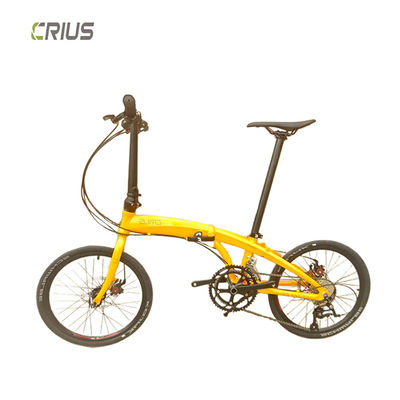 Vorder- und Hinterrad V Bremse 20 Zoll Mini-Faltfahrrad mit SMN 3500 Rücken-Derailleur