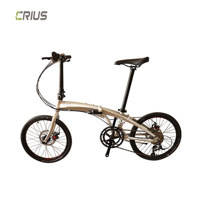 Vorder- und Hinterrad V Bremse 20 Zoll Mini-Faltfahrrad mit SMN 3500 Rücken-Derailleur