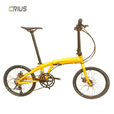 Vorder- und Hinterrad V Bremse 20 Zoll Mini-Faltfahrrad mit SMN 3500 Rücken-Derailleur