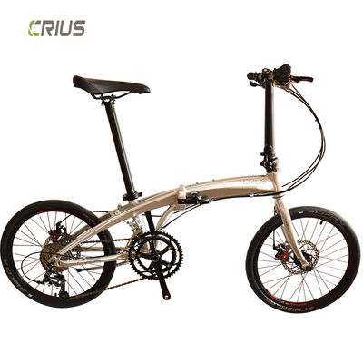 Crius 20" Aluminiumlegierung Klappfahrrad mit 9-Gang-FSC-Kette und SMN 4000 Shifer