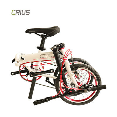 16-Zoll-Faltfahrrad mit Microshift R9 Rücken-Derailleur und Xunjie 9s 11-28T Kassette