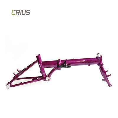 16-Zoll-Faltfahrrad mit Microshift R9 Rücken-Derailleur und Xunjie 9s 11-28T Kassette