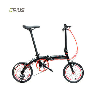 Leichtgewicht Aluminium-Legierungsrahmen Road Race Bike 14 Zoll Klappfahrrad Mini Klappfahrrad