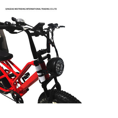 Mechanische Scheibenbremse Elektrofahrrad 48v 500w Motor E-Bike 2 Rad 20 Zoll Fettreifen