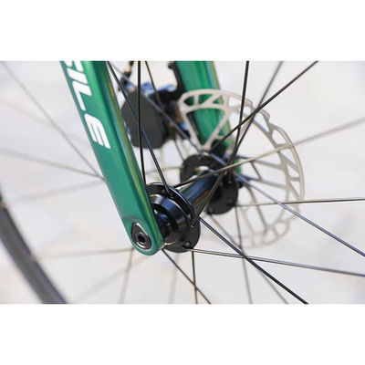 Kohlenstofffaser Gabelmaterial und Aluminiumlegierung Felgenmaterial 700c Road Bike Rennrad