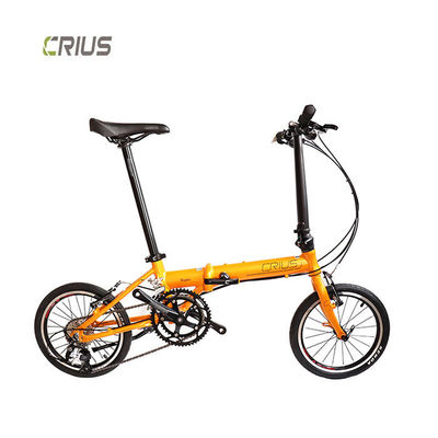 Männer 16" Crius Shadow Standard Klappfahrrad mit Xunjie 9s 11-28T Kassette