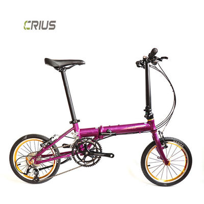 Männer 16" Crius Shadow Standard Klappfahrrad mit Xunjie 9s 11-28T Kassette