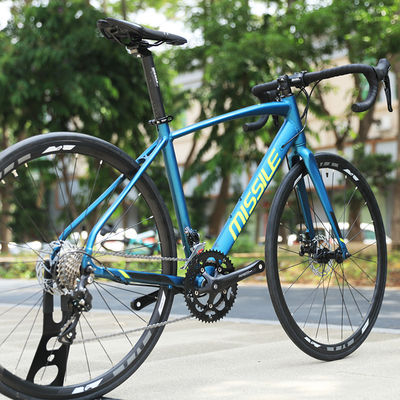 700C Voll Aluminium Kohlenstofffaser Fahrrad 21 Geschwindigkeit Doppelscheibenbremse Vollkohlenstoff Straßenrad