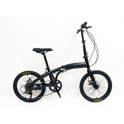 Moderne Outdoor-Aktivitäten 20 Zoll Klapprad mit Stahlrahmen und 7 Geschwindigkeitsgetrieben