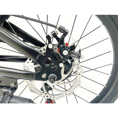 Moderne Outdoor-Aktivitäten 20 Zoll Klapprad mit Stahlrahmen und 7 Geschwindigkeitsgetrieben