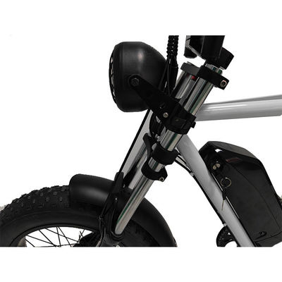 Fast Electric Dirt Bike Mountain City Road EBike mit mechanischer Scheibenbremse in Schwarz