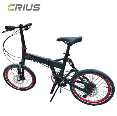 20-Zoll-Faltfahrrad mit 9-Geschwindigkeit und Scheibenbremse Top-Performance Leichtgewicht-Fahrrad