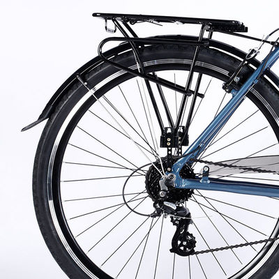 700c Männers Urban City Bike mit 24 Geschwindigkeiten und Al Crown Sus Fork