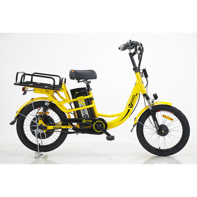 Elektrofahrrad für die Lieferung Stahlrahmen 48V 400W Bürstenloser Motor Lithiumbatterie