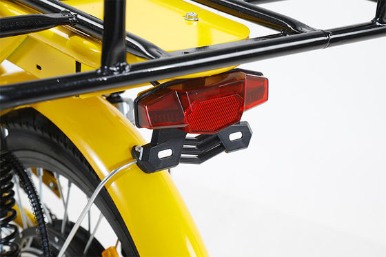 Elektrofahrrad für die Lieferung Stahlrahmen 48V 400W Bürstenloser Motor Lithiumbatterie