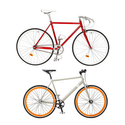 1/2*1/8*44T*170L Crankset 700C Aluminiumlegierung Festgetriebe Fahrrad für Manövrierbarkeit