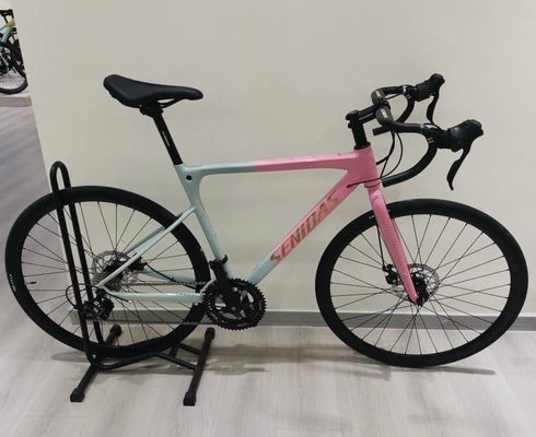 Kohlenstofffaser-Schweißrad 700C 2*9s 1*9s AL Rahmen Schöne Form AL Hub Und 10kg
