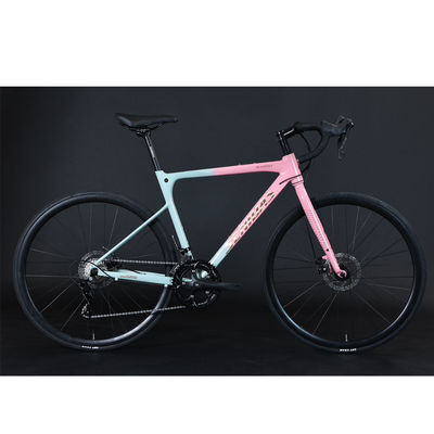 Kohlenstofffaser-Schweißrad 700C 2*9s 1*9s AL Rahmen Schöne Form AL Hub Und 10kg