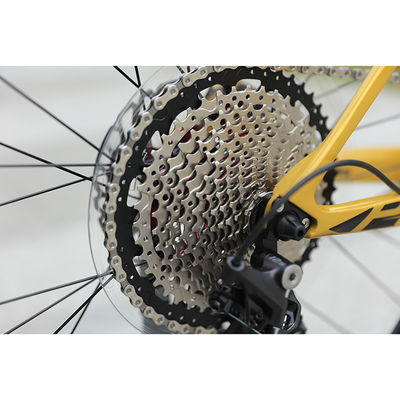 Kohlenstofffaserrahmen 12 Geschwindigkeit 27,5 Zoll Aluminiumlegierung Mountainbike mit hoher Haltbarkeit