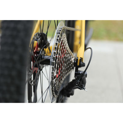 Kohlenstofffaserrahmen 12 Geschwindigkeit 27,5 Zoll Aluminiumlegierung Mountainbike mit hoher Haltbarkeit