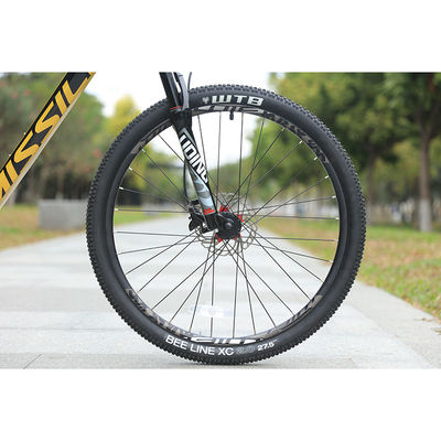Kohlenstofffaserrahmen 12 Geschwindigkeit 27,5 Zoll Aluminiumlegierung Mountainbike mit hoher Haltbarkeit