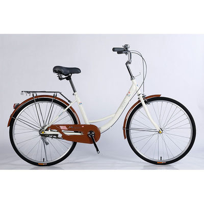 Custom Steel Frame Street Urban City Bike 26 für Frauen und Männer auf dem europäischen Markt