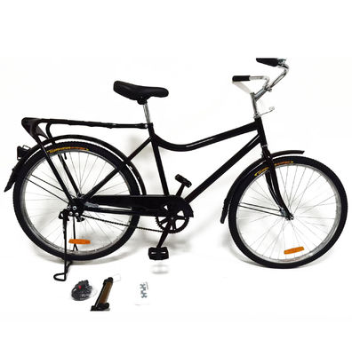 Afrikanischer Stahlrahmen Büffel Fahrrad Traditionelles Erleichterungsmodell Starker Träger 26/28 Zoll