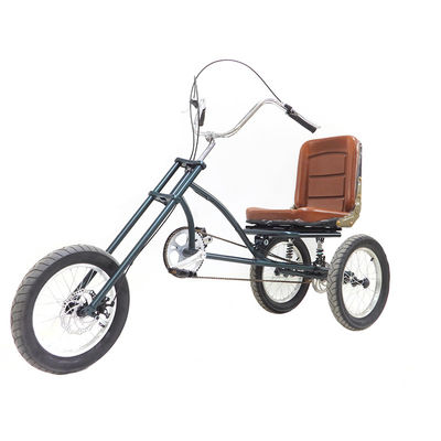Erwachsene 3-Rad-Dreifahrrad-Drei-Rad-Fahrrad-Einzelgeschwindigkeit für Aluminiumlegierung Bremsgriff