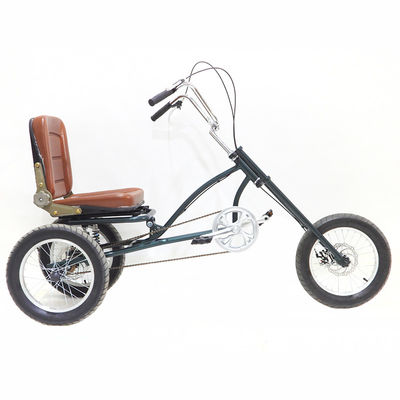 Erwachsene 3-Rad-Dreifahrrad-Drei-Rad-Fahrrad-Einzelgeschwindigkeit für Aluminiumlegierung Bremsgriff