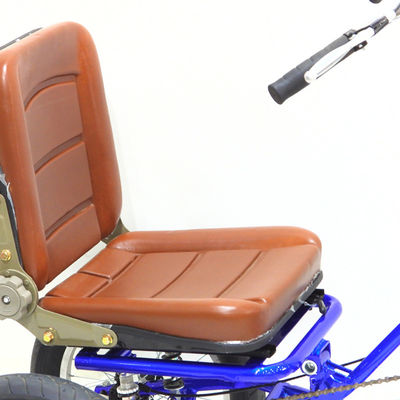 Vordere Hinterbremse 16 Zoll Erwachsener Dreirad mit Aluminiumpedal und Einzelgeschwindigkeit