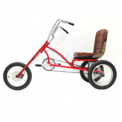 16 Zoll-Flugrad 18T Geschwindigkeiten Lokal Einzelgeschwindigkeit 3-Rad-Ladenträger Rickshaw-Pedal Dreirad