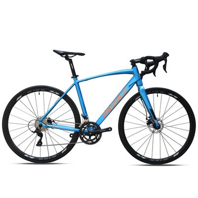 700C Hard Frame Road Bike 18 Geschwindigkeit Aluminiumlegierung Rahmen Material 10,5 kg Gewicht
