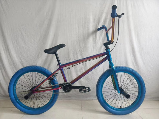 Stahlgabel 20 Zoll BMX Fahrrad für Kinder Freestyle Show Fahrrad Performance Straßenrad