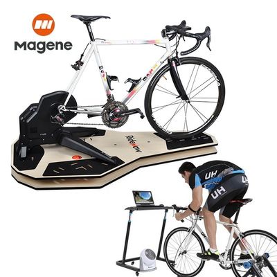 Fahrradtraining mit Tacx Flux-kompatiblem Fahrradtrainer und Schaukelbrett verbessern