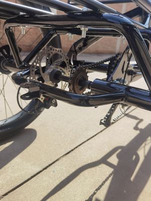 High Carbon Steel Frame 7 Geschwindigkeiten Cargo Trike mit 24 Zoll dicken Aluminium-Legierungsrädern