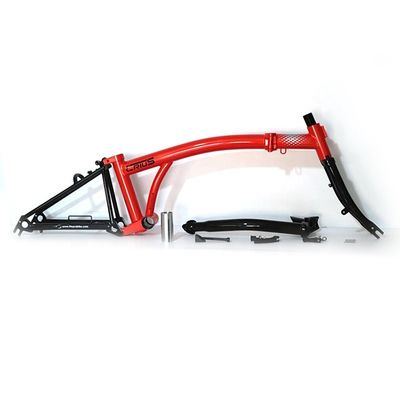 Leichtgewicht 16"-17" CR-MO 4130 Stahlklappfahrrad für Outdoor-Abenteuer